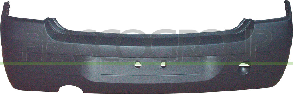 REAR BUMPER-BLACK