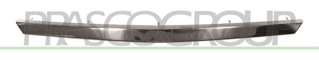MOULURE SUPERIEURE CHROMEE DE GRILLE DE CALANDRE