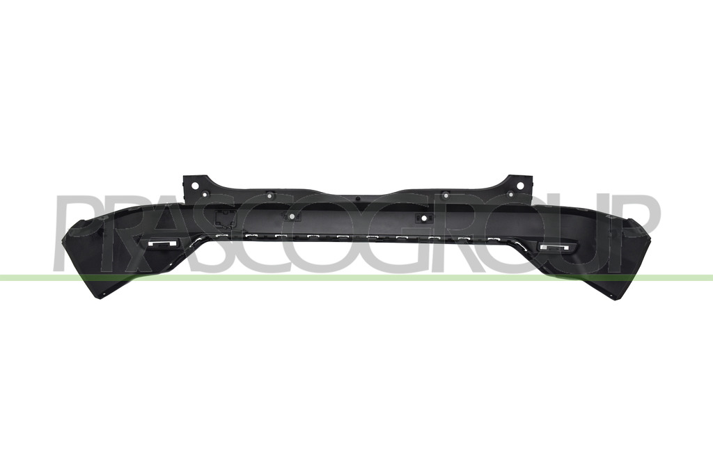 REAR BUMPER-BLACK-TEXTURED FINISH-WITH PDC HOLES+SENSOR HOLDERS