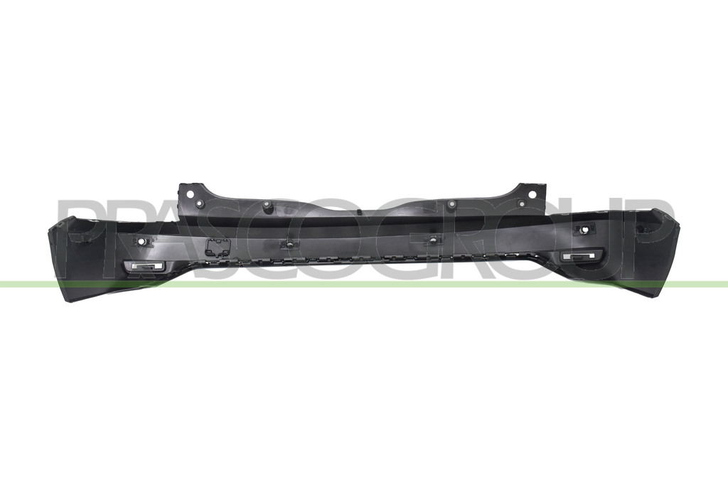 REAR BUMPER-BLACK-TEXTURED FINISHFINISH-WITH PDC AND PARK ASSIST HOLES+SENSOR HOLDERS