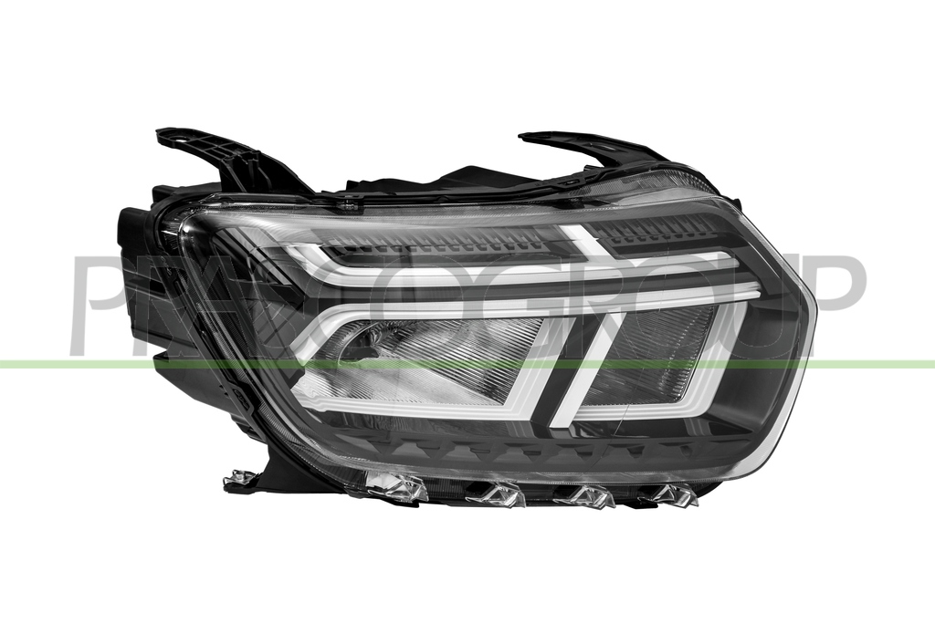 SCHEINWERFER RECHTS-H1-MIT LWR-OHNE MOTOR-MIT WEISSEMRAND-LED MOD. 23 >