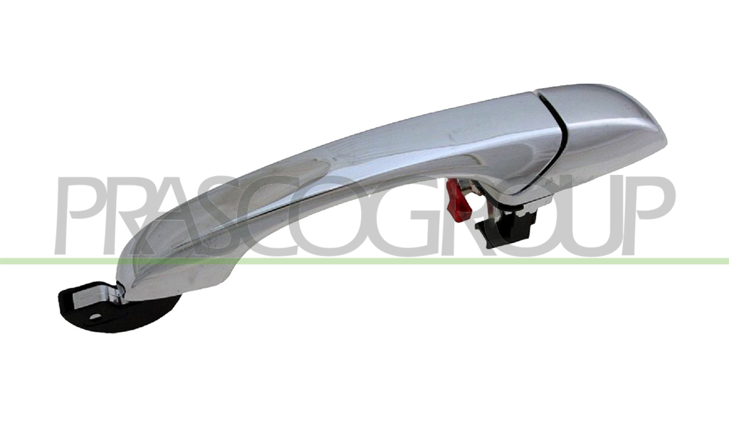 REAR DOOR HANDLE LEFT-OUTER-CHROME