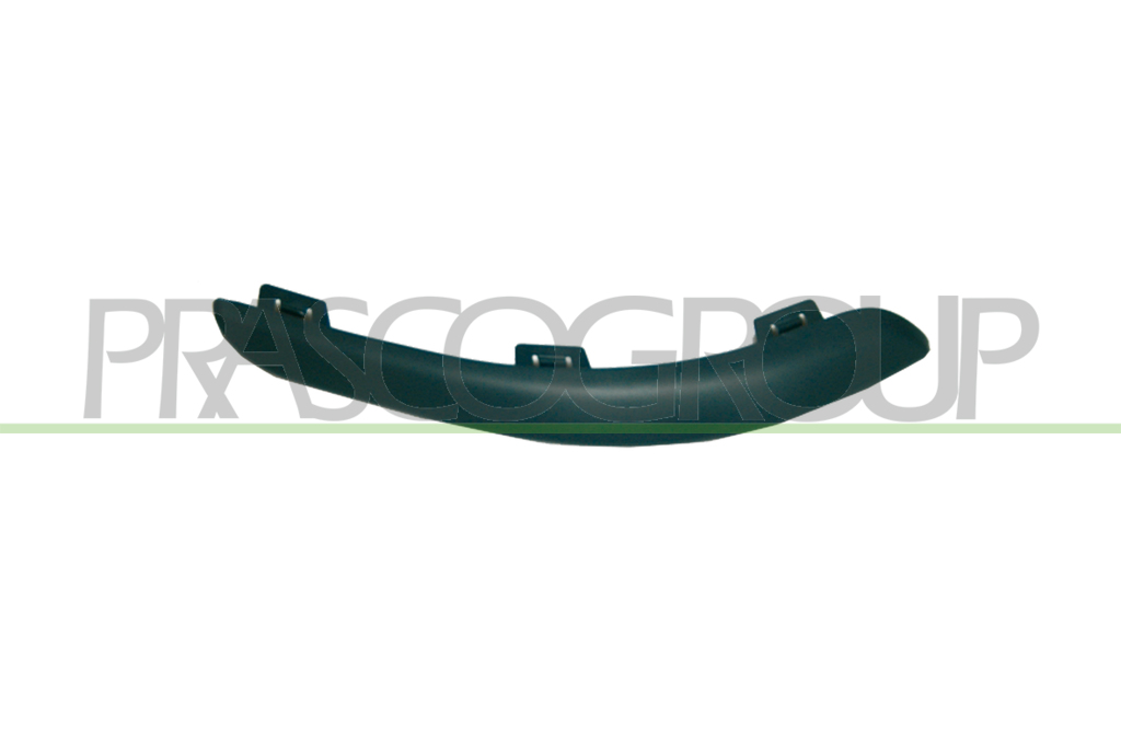 FRONT BUMPER MOLDING-RIGHT-BLACK