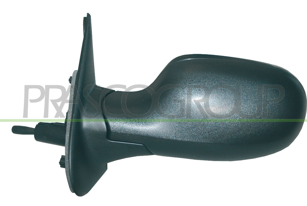DOOR MIRROR LEFT-CABLE-BLACK