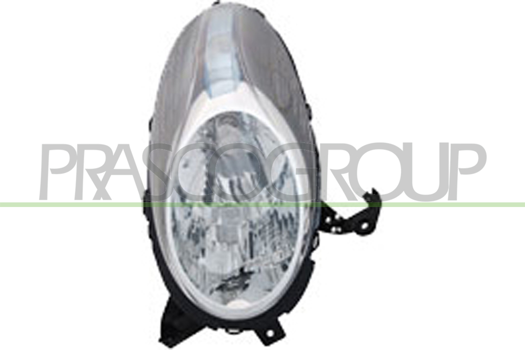HEADLAMP RIGHT H4 ELECTRIC-WITH MOTOR