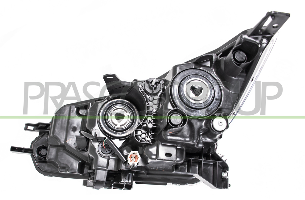 HEADLAMP RIGHT H7-ELECTRIC-WITH MOTOR-WITH DAY RUNNING LIGHT-LED