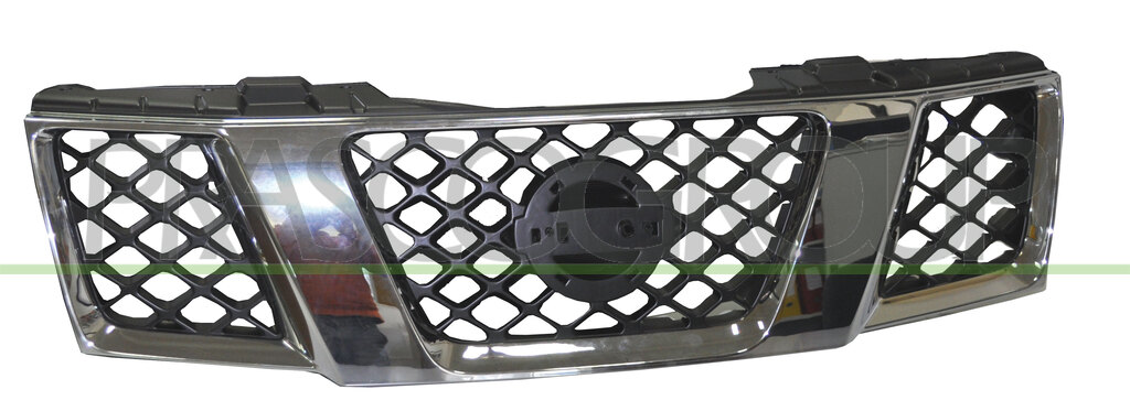 RADIATOR GRILLE-CHROME-BLACK