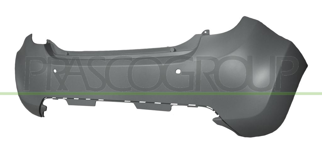 PARACHOQUES TRASERO-IMPRIMADO CON AGUJEROS SENSORES