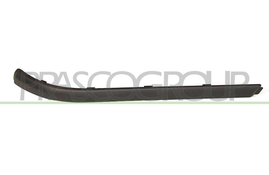 FRONT BUMPER MOLDING-RIGHT-BLACK