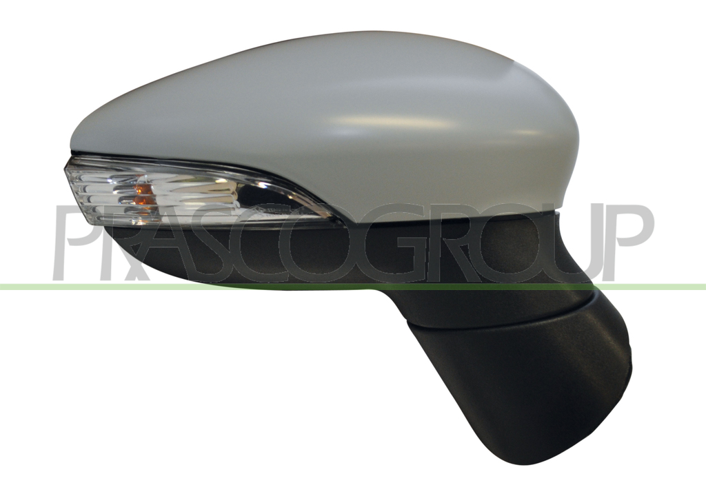 DOOR MIRROR RIGHT-ELECTRIC-HEATED-FOLDABLE-PRIMED-WITH LAMP