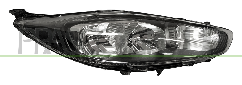 PROIETTORE DESTRO H7+H15-ELETTRICO-CON MOTORE-NERO