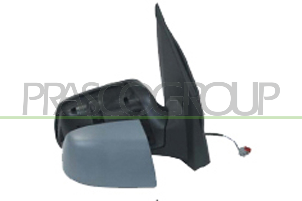 DOOR MIRROR RIGHT-ELECTRIC-HEATED-FOLDABLE-PRIMED-CONVEX-CHROME 8H7P
