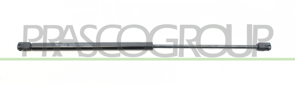 TAILGATE GAS SPRING RIGHT/LEFT - 550 N - L 512 mm - S 220 mm - Ø 18 mm - Ø 8 mm MOD. > 02/01