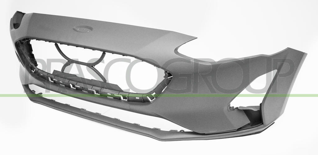 FRONT BUMPER-PRIMED-WITH CUTTING MARKS FOR PDC, PARK ASSIST AND HEADLAMP WASHERS