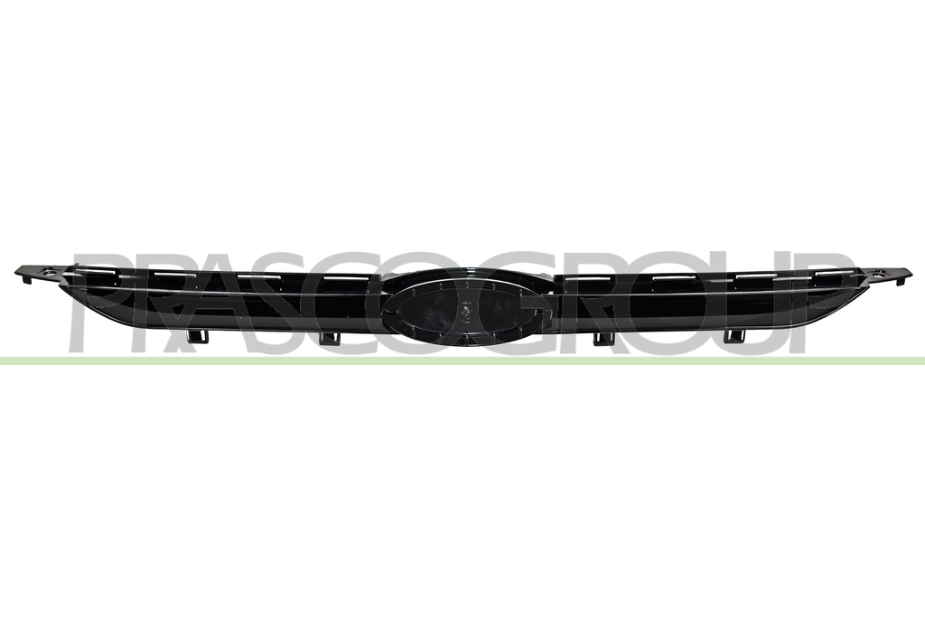 RADIATOR GRILLE-LEFT-BLACK-GLOSSY