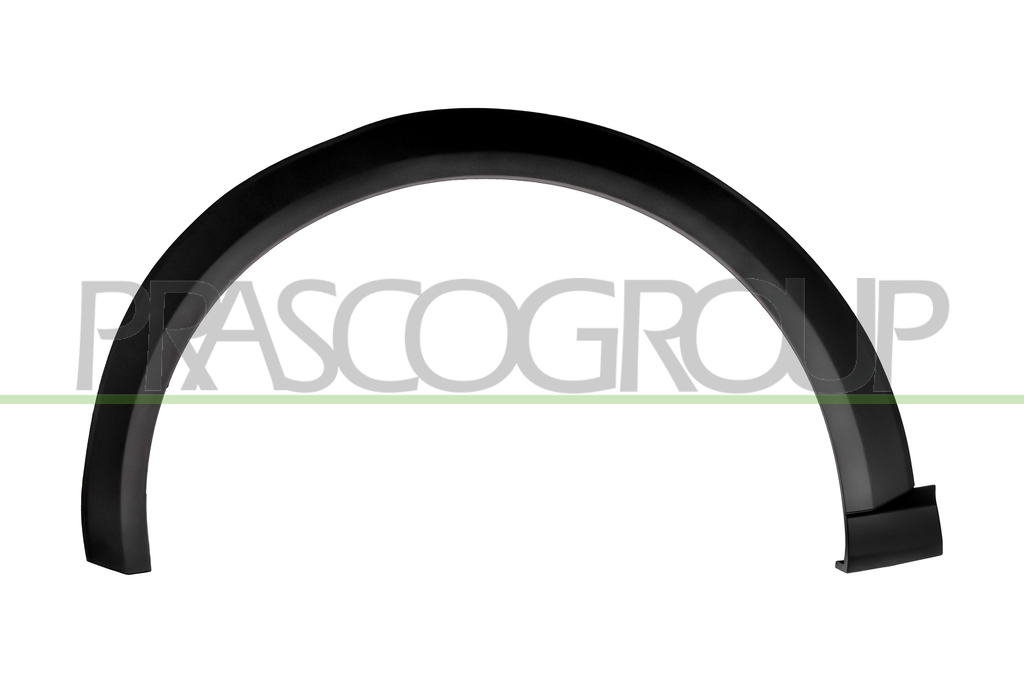 FRONT WHEEL ARCH EXTENSION LEFT-BLACK-TEXTURED FINISH