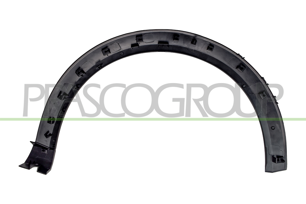 FRONT WHEEL ARCH EXTENSION LEFT-BLACK-TEXTURED FINISH