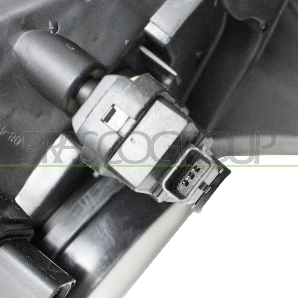 SCHEINWERFER LINKS-H4-MIT LWR-MIT MOTOR