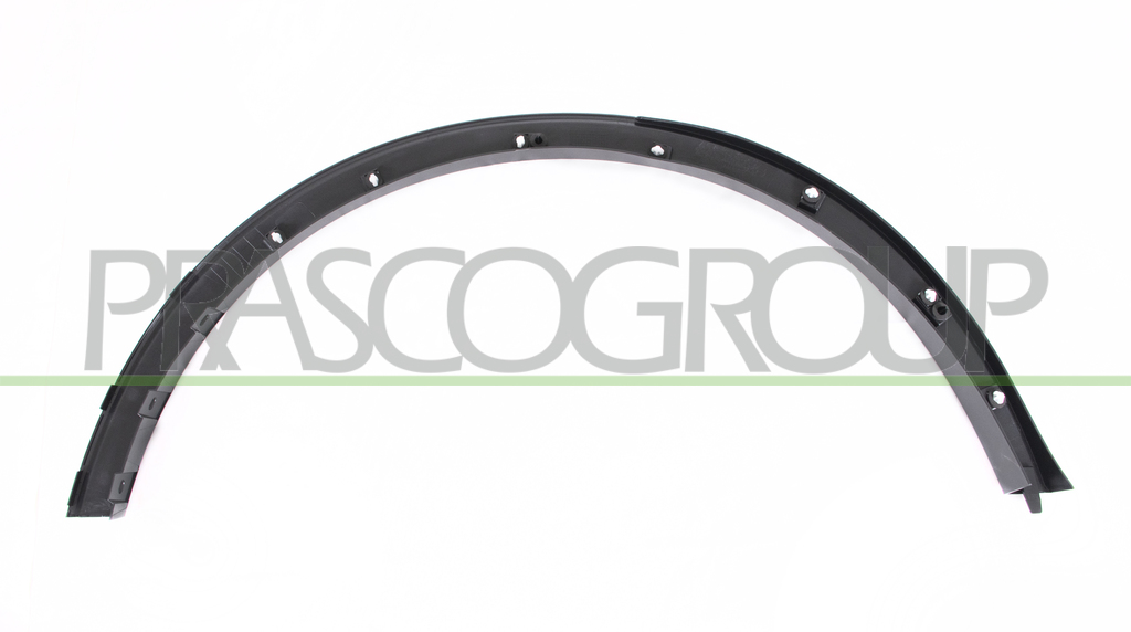 PARAFANGHINO POSTERIORE SINISTRO-NERO-GOFFRATO-CON CLIPS