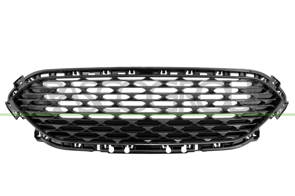 RADIATOR GRILLE LEFT-GLOSSY BLACK