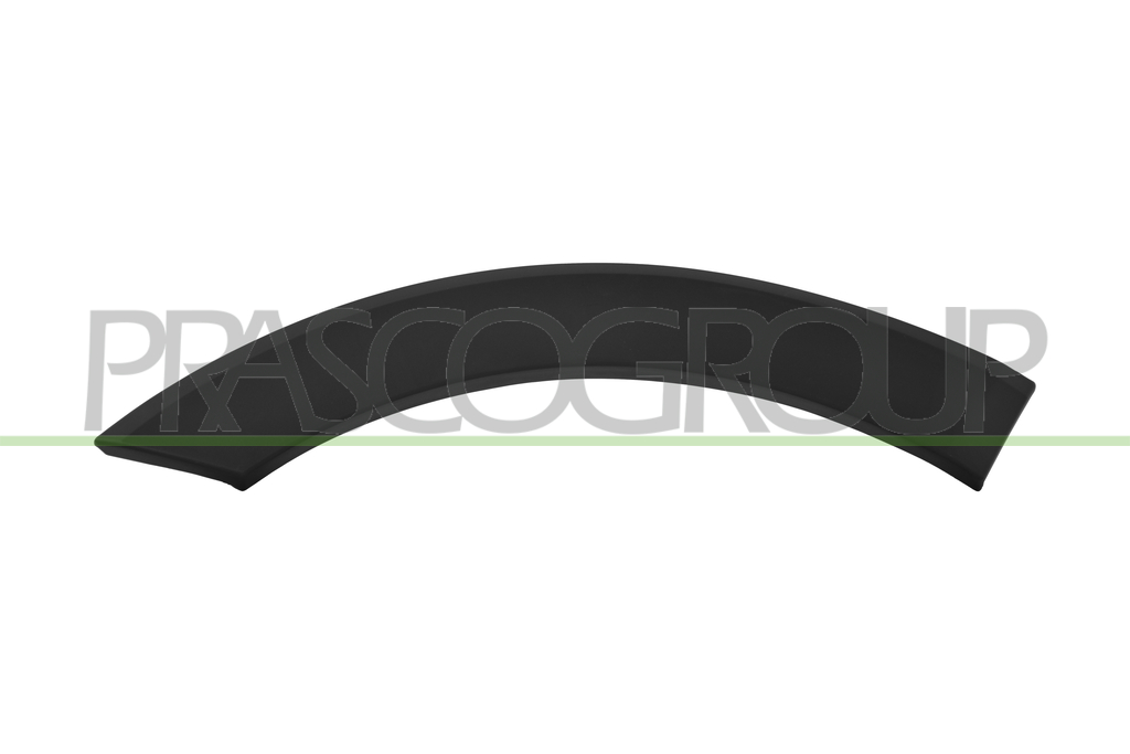 FRONT WHEEL ARCH EXTENSION LEFT-REAR SIDE-BLACK-TEXTURED FINISH