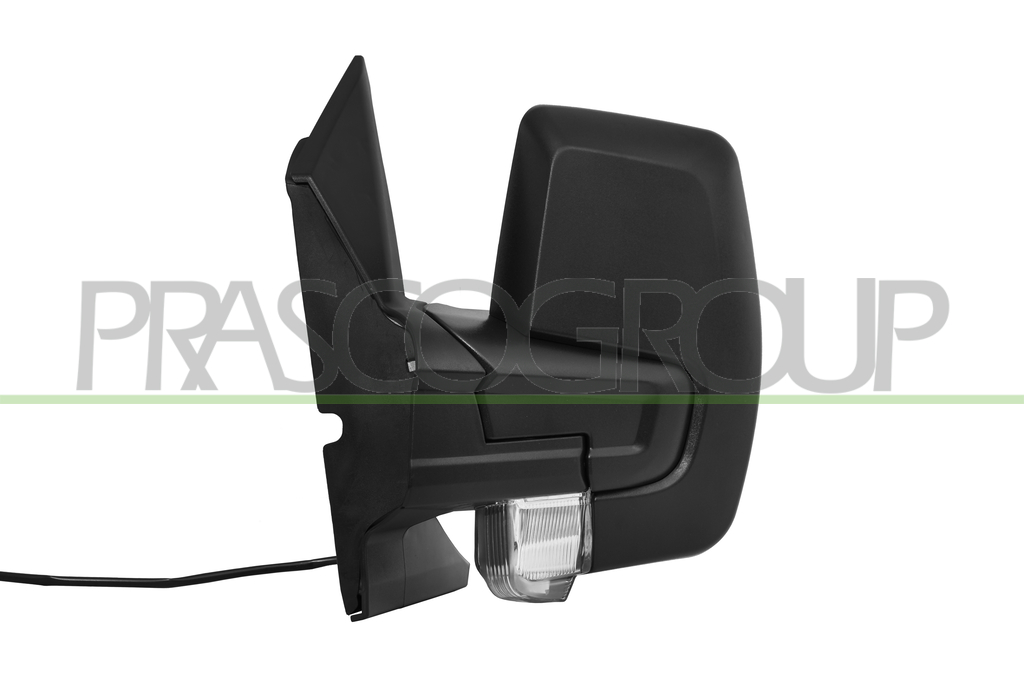 ESPEJO IZQUIERDO-ELECTRICO-NEGRO-TERMICO-ABATIBLE-CON PILOTO-CONVEXO-8 PINES