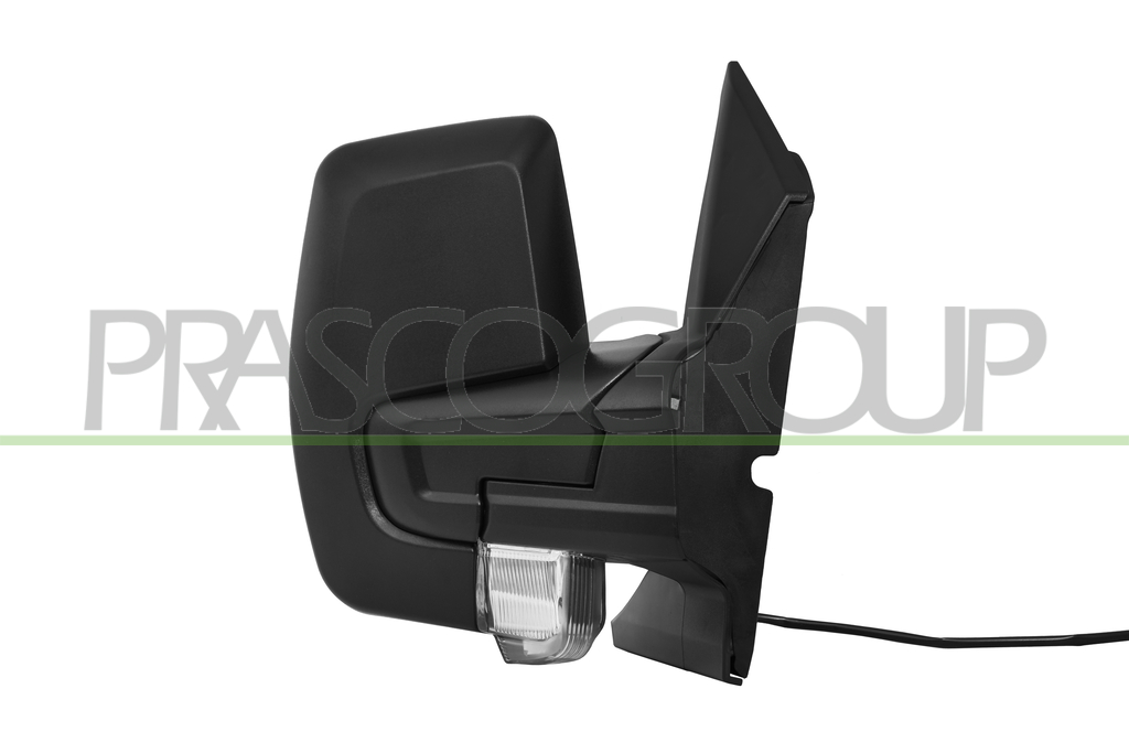 ESPEJO DERECHO ELECTRICO-NEGRO-TERMICO-CON PILOTO-ABATIBLE-CON BLIS-CONVEXO-10 PINES