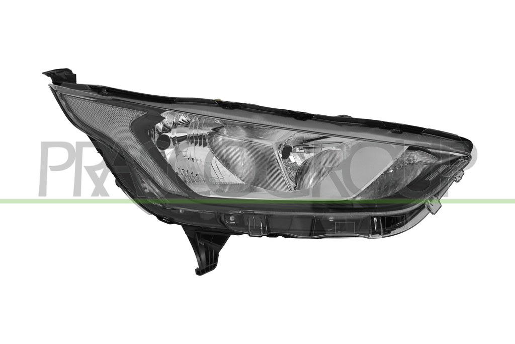 OPTICA DERECHA H7+H15-ELECTRICA-CON MOTOR-NEGRA-MONTAJE VALEO