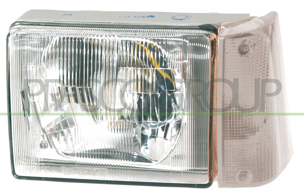 PROIETTORE ASIMMETRICO DESTRO H5-MANUALE-CON FANALE BIANCO