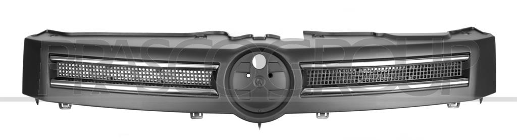 RADIATOR GRILLE-BLACK MOD. DYNAMIC-EMOTION-NATURALPOWER-CLIMBING-ADVENTURE 09 >