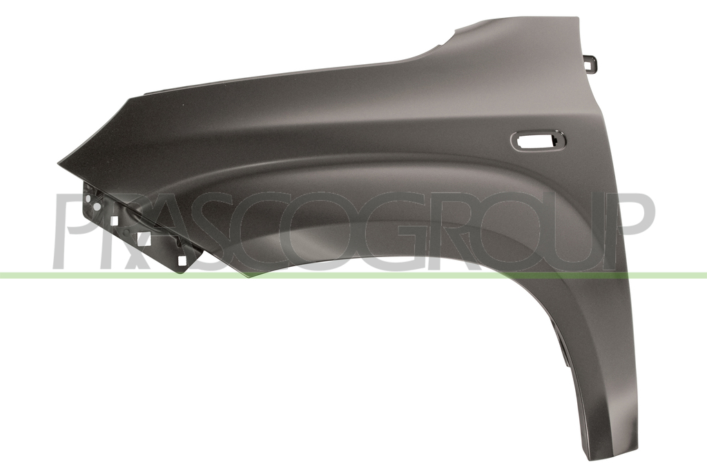 FRONT FENDER LEFT-WITH SIDE REPEATER HOLE