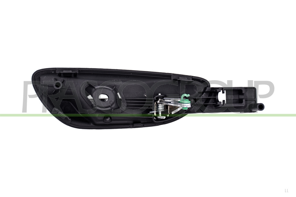 FRONT/REAR DOOR HANDLE LEFT-INNER-WITH CHROME LEVER-BLACK HOUSING