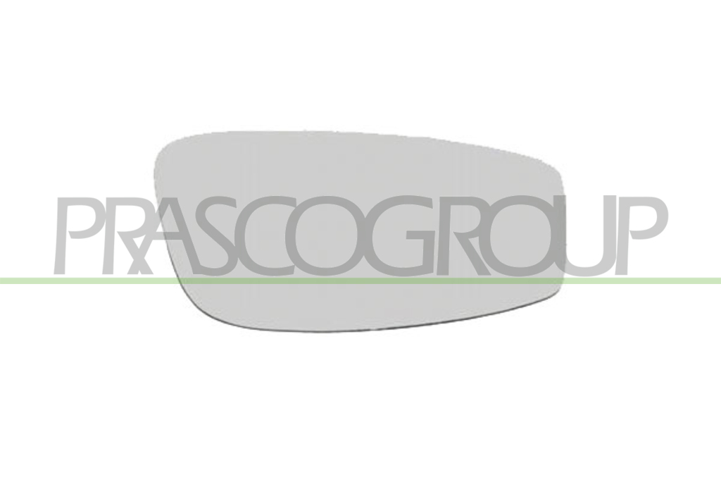 MIRROR GLASS BASE RIGHT-CONVEX
