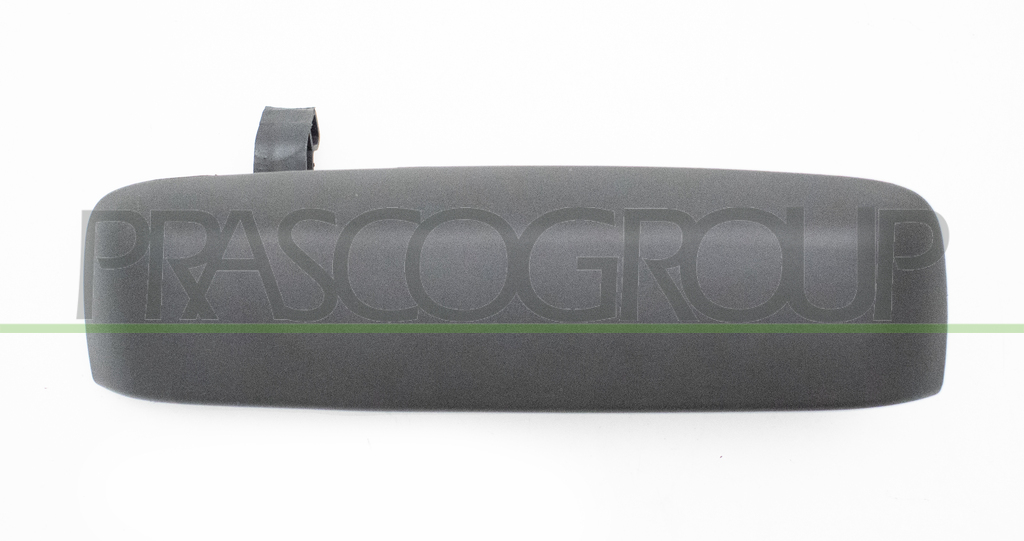 FRONT DOOR HANDLE LEFT-OUTER-BLACK-WITH KEY HOLE