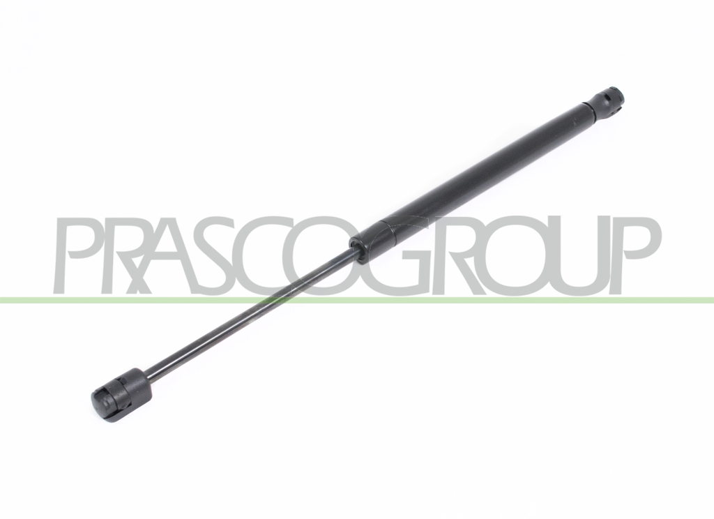 REAR HATCH WINDOW GAS SPRING RIGHT/LEFT - 180 N - L 393 mm - S 148 mm - Ø 18 mm - Ø 8 mm MOD. STATION WAGON