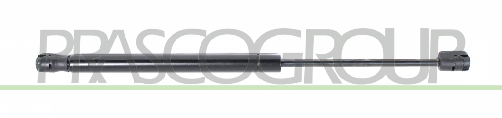 REAR HATCH WINDOW GAS SPRING RIGHT/LEFT - 180 N - L 393 mm - S 148 mm - Ø 18 mm - Ø 8 mm MOD. STATION WAGON