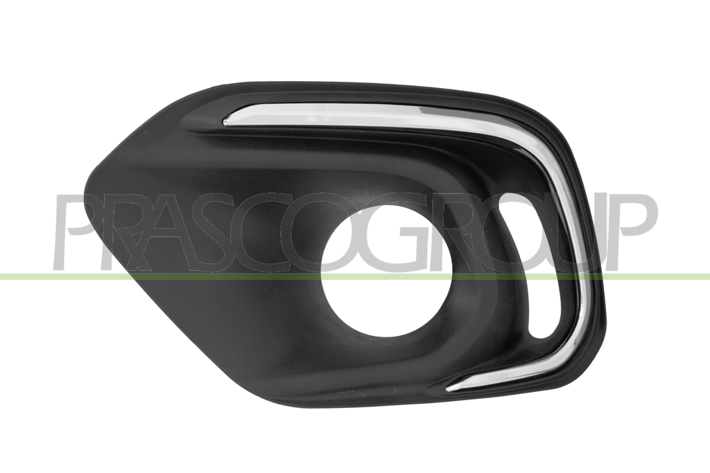 GRILLE GAUCHE NOIRE DE PARE-CHOCS-AVEC SIEGES ANTIBROUILLARD-AVEC MOULURE CHROMEE MOD. 5 PORTES