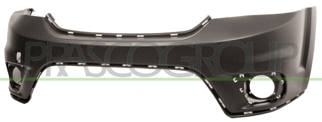 FRONT BUMPER-UPPER-PRIMED-WITHOUT TOW HOOK COVER