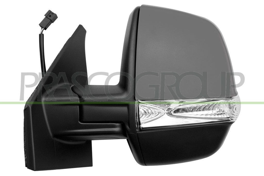 RETROVISORE SINISTRO-ELETTRICO-TERMICO-CON PRIMER-CON FANALE-6 PINS MOD. CARGO