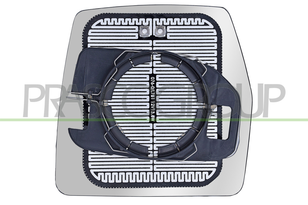 MIRROR GLASS BASE RIGHT-HEATED-CONVEX