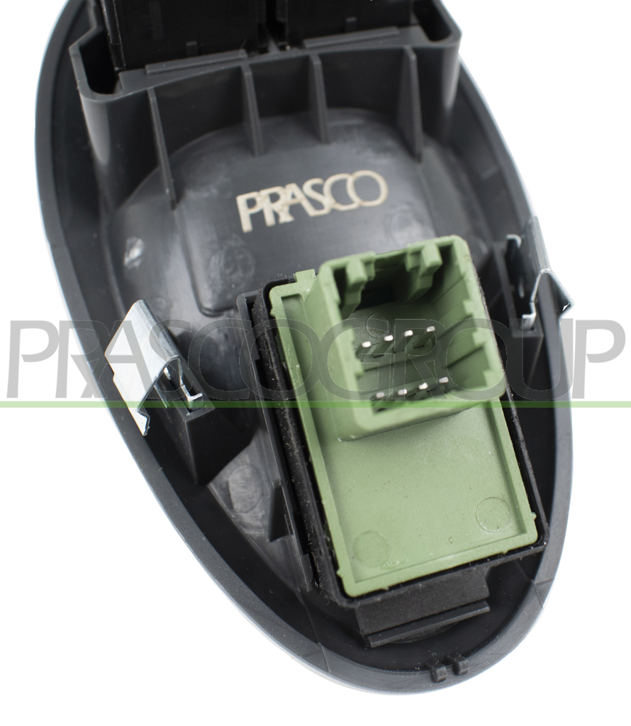 PANNEAU A BOUTON-POUSSOIR NOIR-2 INTERRUPTEURS-LEVE VITRE-PORTE AVANT GAUCHE-AVEC FONCTION DE REGLAGE RETROVISEURS-20 BROCHES