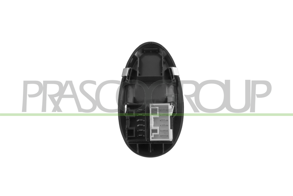 PANNEAU A BOUTON-POUSSOIR NOIR-2 INTERRUPTEURS-LEVE VITRE-PORTE AVANT GAUCHE-SANS FONCTION DE REGLAGE RETROVISEURS-12 BROCHES