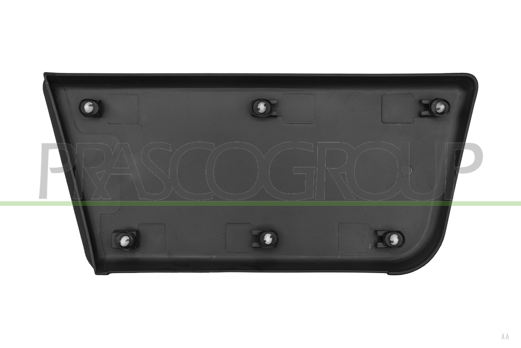 MODANATURA PORTA ANTERIORE SINISTRA-NERA-GOFFRATA-CON CLIPS