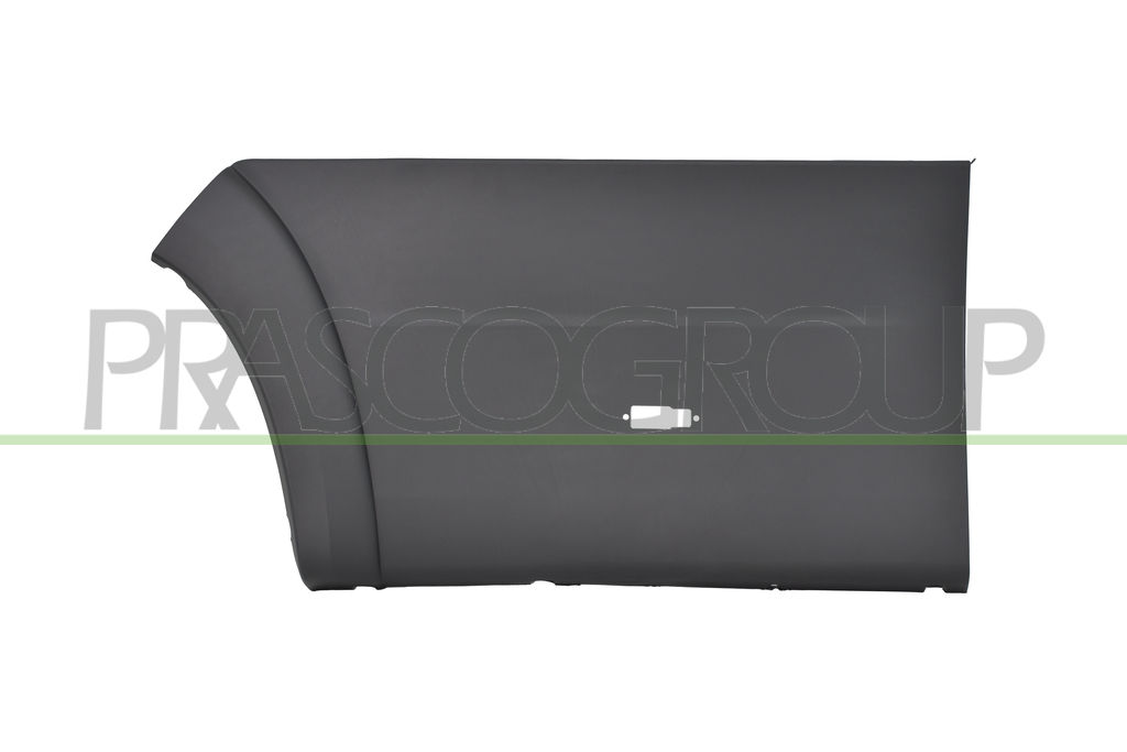 MOLDURA ALETA TRASERA IZUQIERDA-GRIS OSCURO-GRANULADA-CON CLIPS-CON AGUJERO LUCE DE POSICION MOD. PASO LUNGO