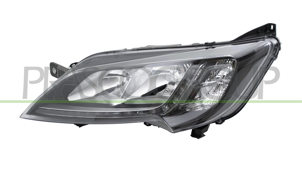 OPTICA IZQUIERDA H7+H7 ELECTRICA-CON MOTOR-CON LUZ DE GIRO-LED-NEGRA