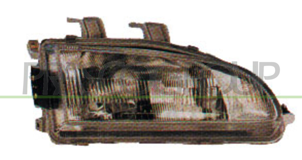 HEADLAMP LEFT H4 ELECTRIC-WITHOUT MOTOR