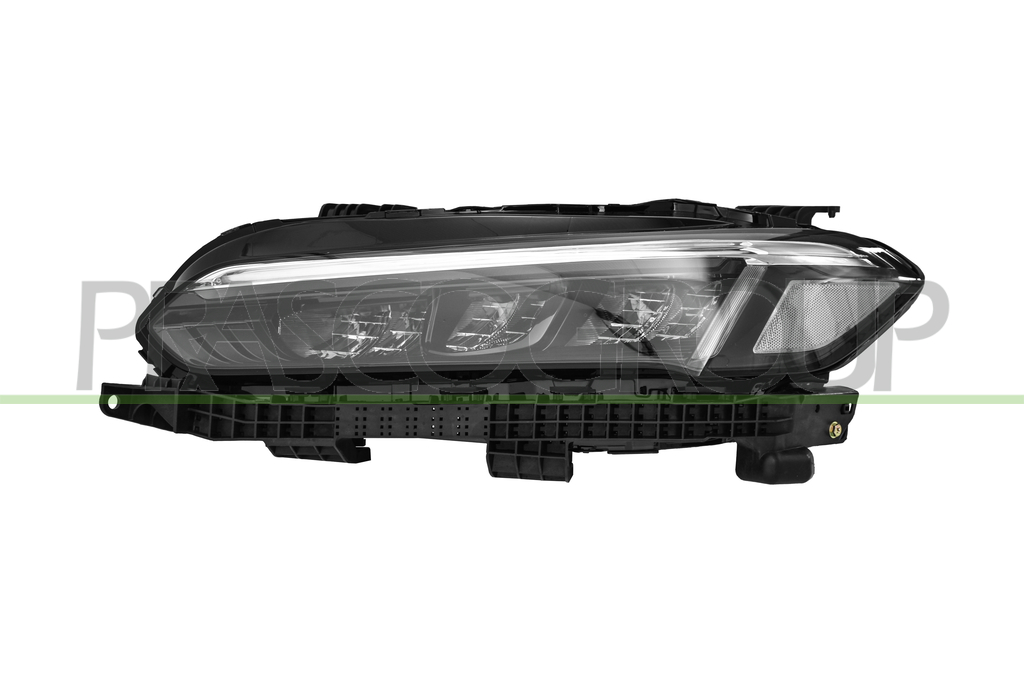HEADLAMP LEFT H4-MANUAL/ELECTRIC-WITHOUT MOTOR-BLACK