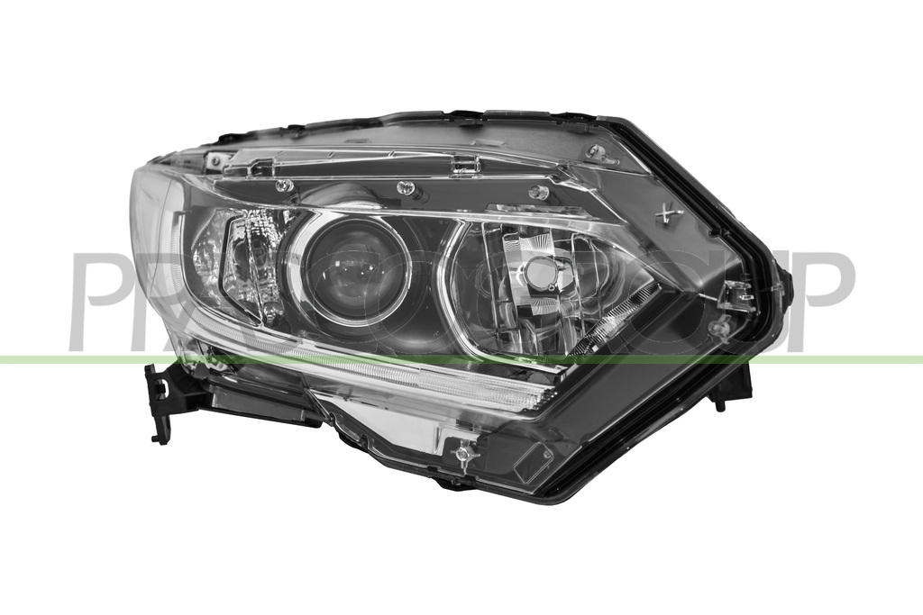 HEADLAMP RIGHT-ELECTRIC-WITH MOTOR-WITH DAY RUNNING LIGHT-LED