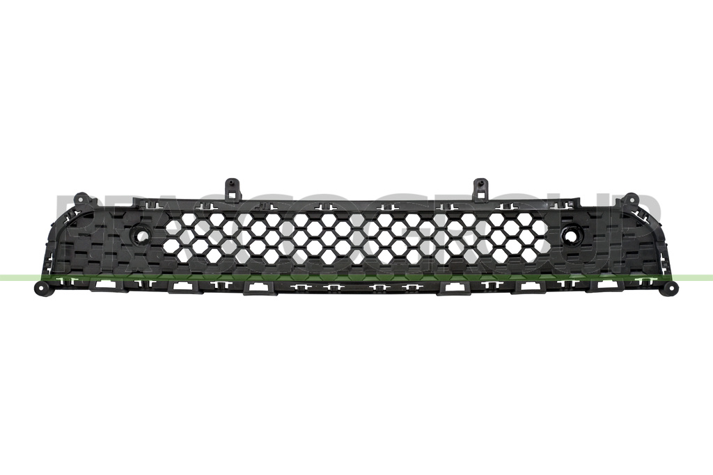 FRONT BUMPER GRILLE-CENTRE-LOWER-BLACK-WITH PDC HOLES+SENSOR HOLDERS