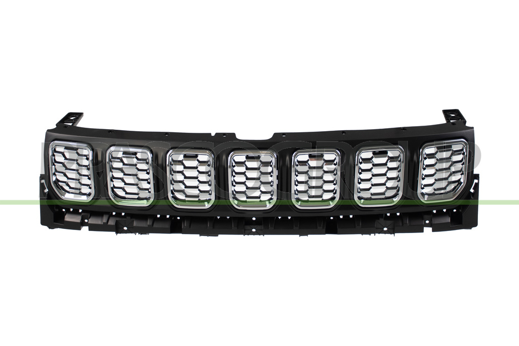 GRILLE CALANDRE NOIRE AVEC MOULURE CHROMEE'